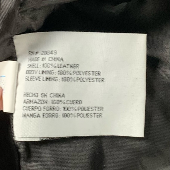 Preswick & Moore Leather Coat. EUC - Picture 10 of 11